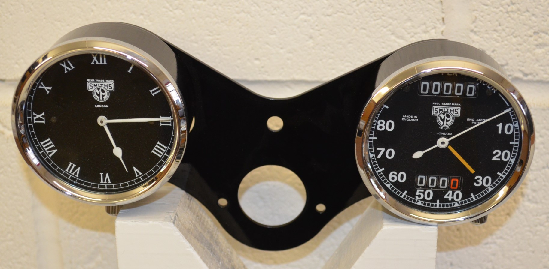 Rudge 8 Day Clock and Chronometric Speedometer