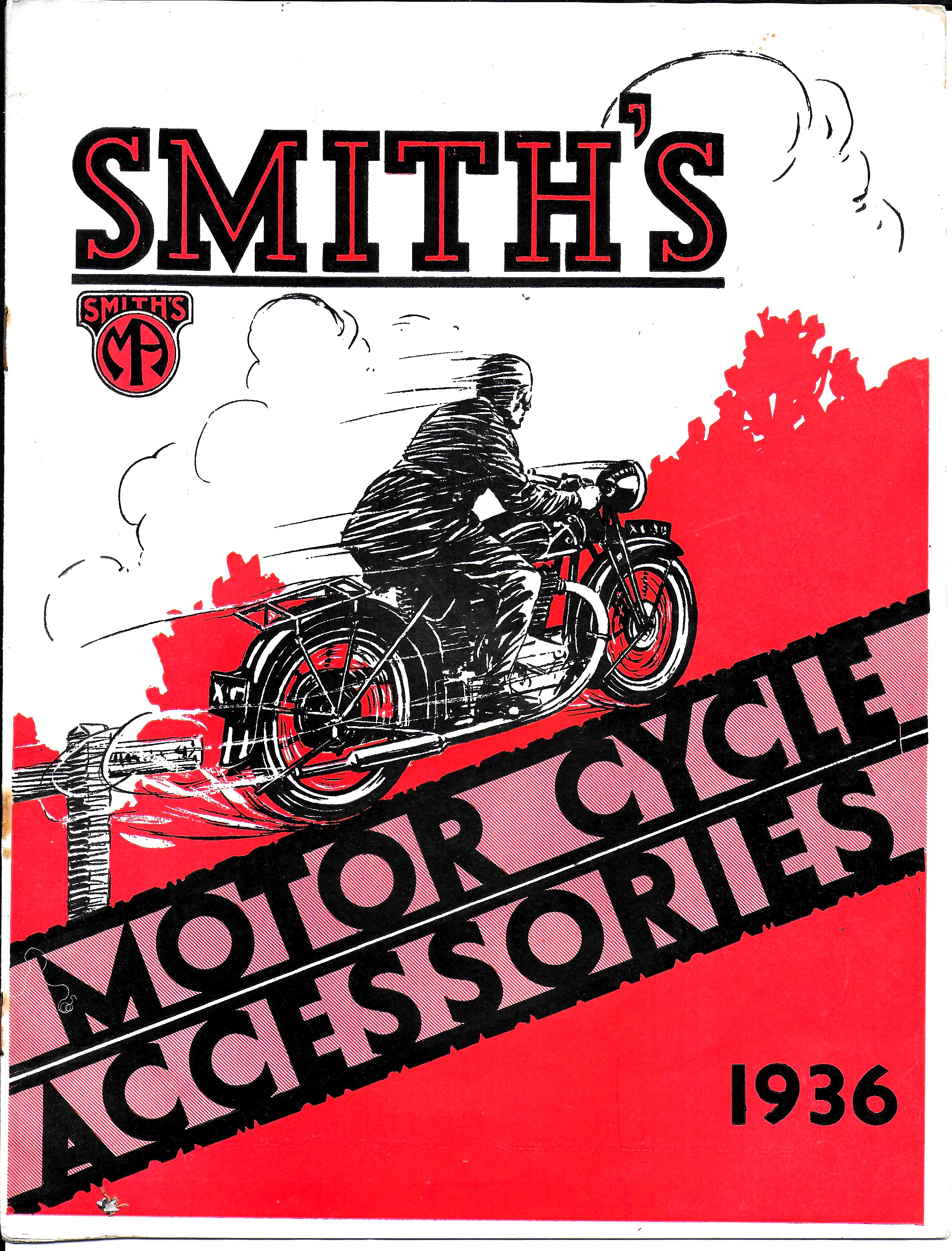 Smiths Motorcycle accessories catalogue 1936